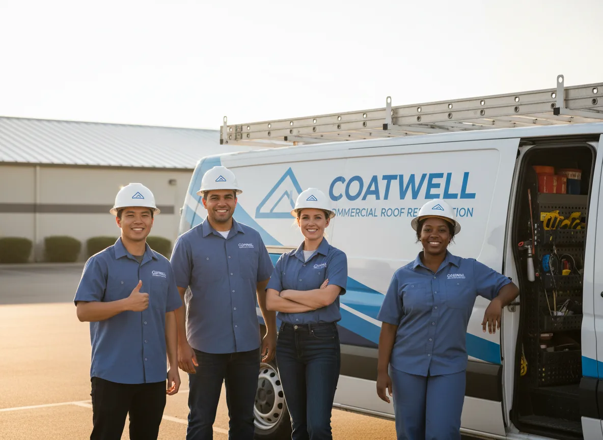 Commercial roof coating company in Emmett, KS